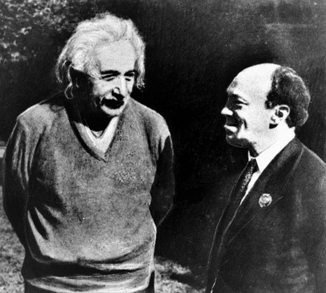 Альберт Эйнштейн и Соломон Михоэлс, 1943 г.