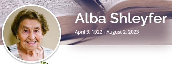 Альба Беновна Шлейфер