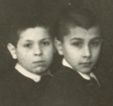 Фото 1а. Толя Якобсон и Эрик Норман, 1946 г.