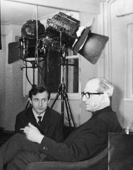 Михаил Ильич Ромм и Сергей Линков, 1964 г.