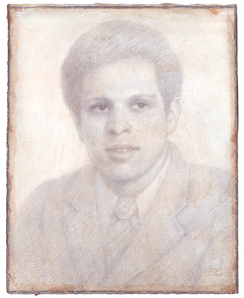 Портретi Анатолия Якобсона, выполненный Виктором Кульбаком