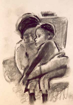 The Koretz Family. Mother and Son