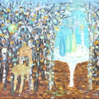 "Натюрморт в лесу", 1990