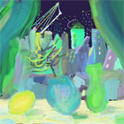 "Натюрморт с мостом Калатравы", 2011