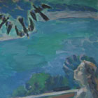 "Птицы над озером Тенно", 2008