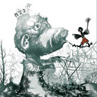 Обложка к книге Б. Сандлера "В сетях Вечности" (идиш), 2009