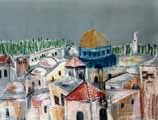 Old City of Jerusalem with the Dome on the Rock