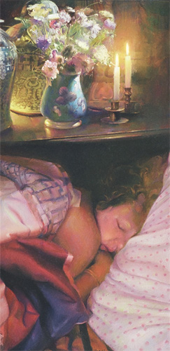 Sleeping woman